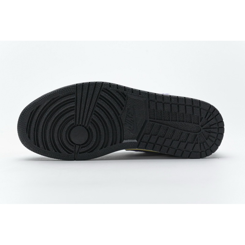 Jordan 1 Low Lakers Top 3 Replica, CJ9216-051, Replica Shoes