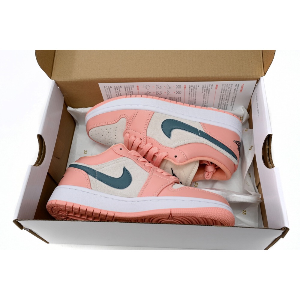 Jordan 1 Low Light Madder Root Replica, DC0774-800, Replica Shoes