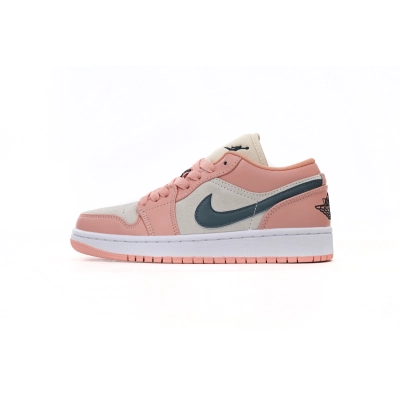 Jordan 1 Low Light Madder Root Replica, DC0774-800, Replica Shoes 01