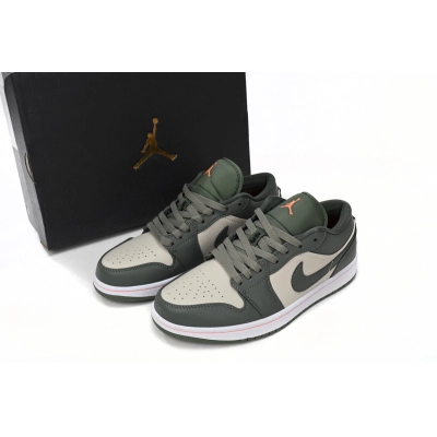 Jordan 1 Low Military Green Replica, 553558-121, Replica Shoes 02