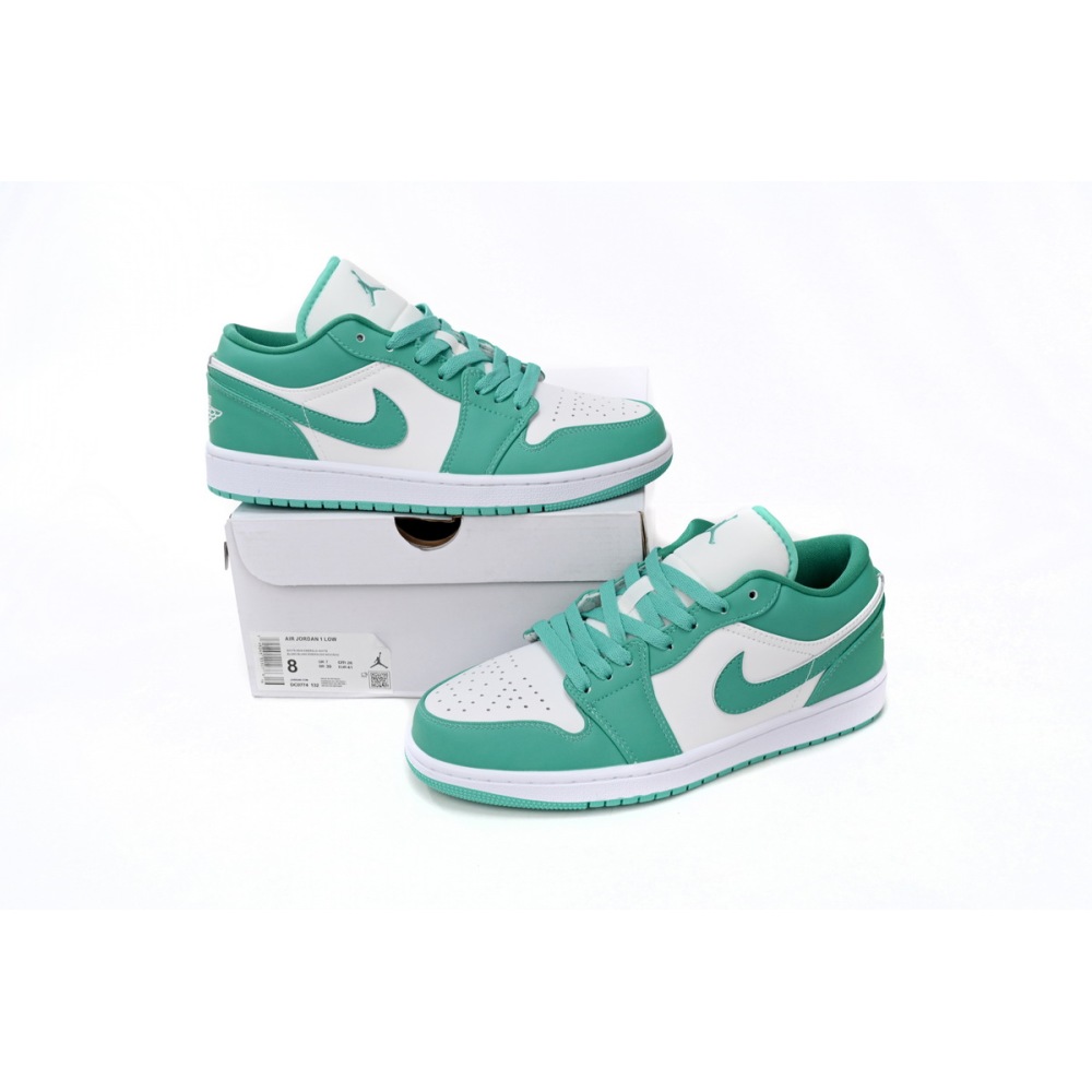 Jordan 1 Low New Emerald Replica,  DC0774-132, Replica Shoes