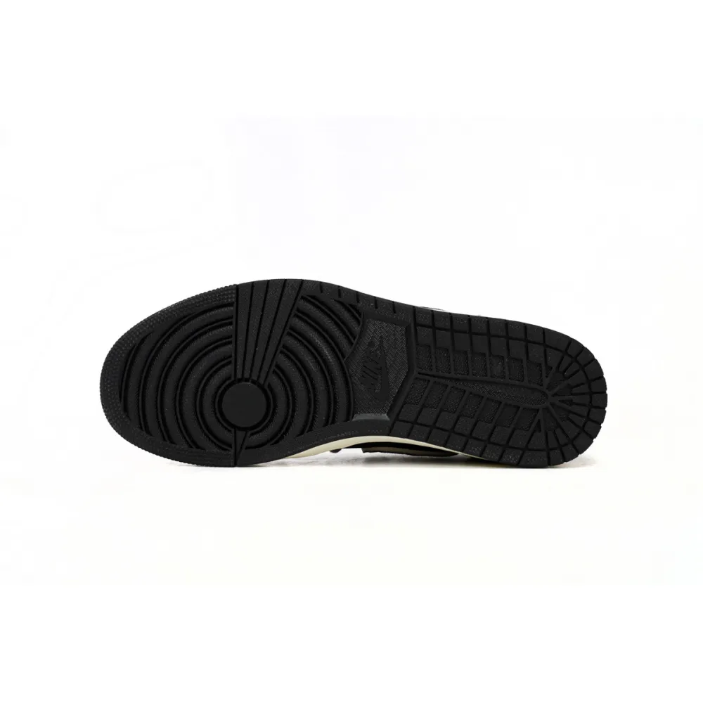 Jordan 1 Low OG EX Black Smoke Grey Replica, DV0982-006, Replica Shoes