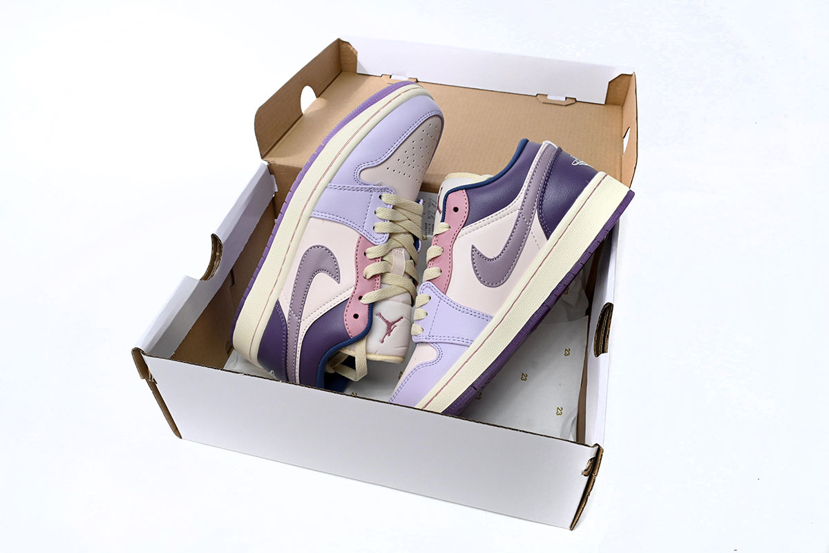 Jordan 1 Low Pastel Purple Replica, DZ2768-651, Replica Shoes