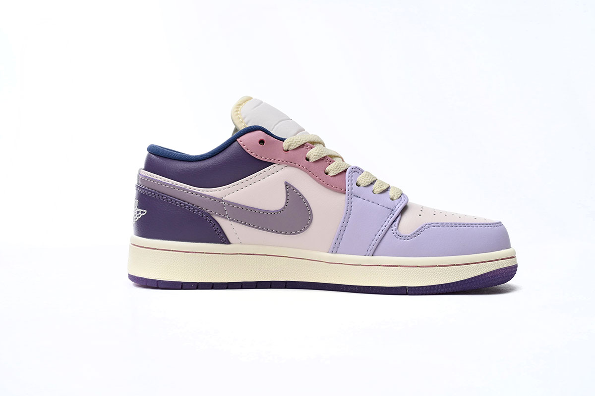 Jordan 1 Low Pastel Purple Replica, DZ2768-651, Replica Shoes