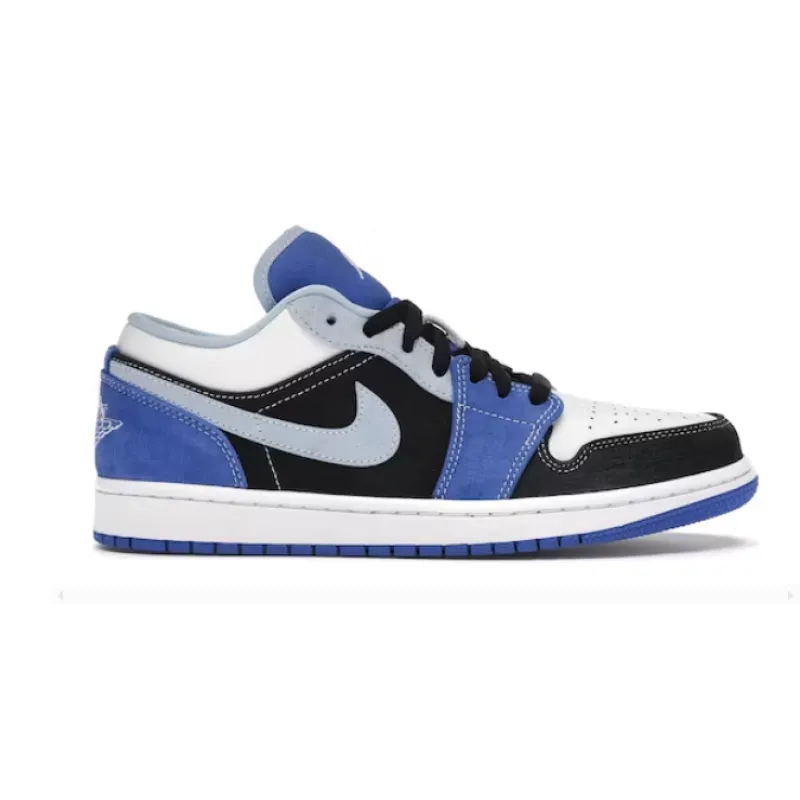 Jordan 1 Low Racer Blue White Replica, DH0206-400