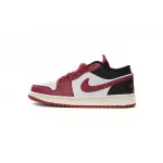 Jordan 1 Low Reverse Black Toe Replica,  DC0774-160