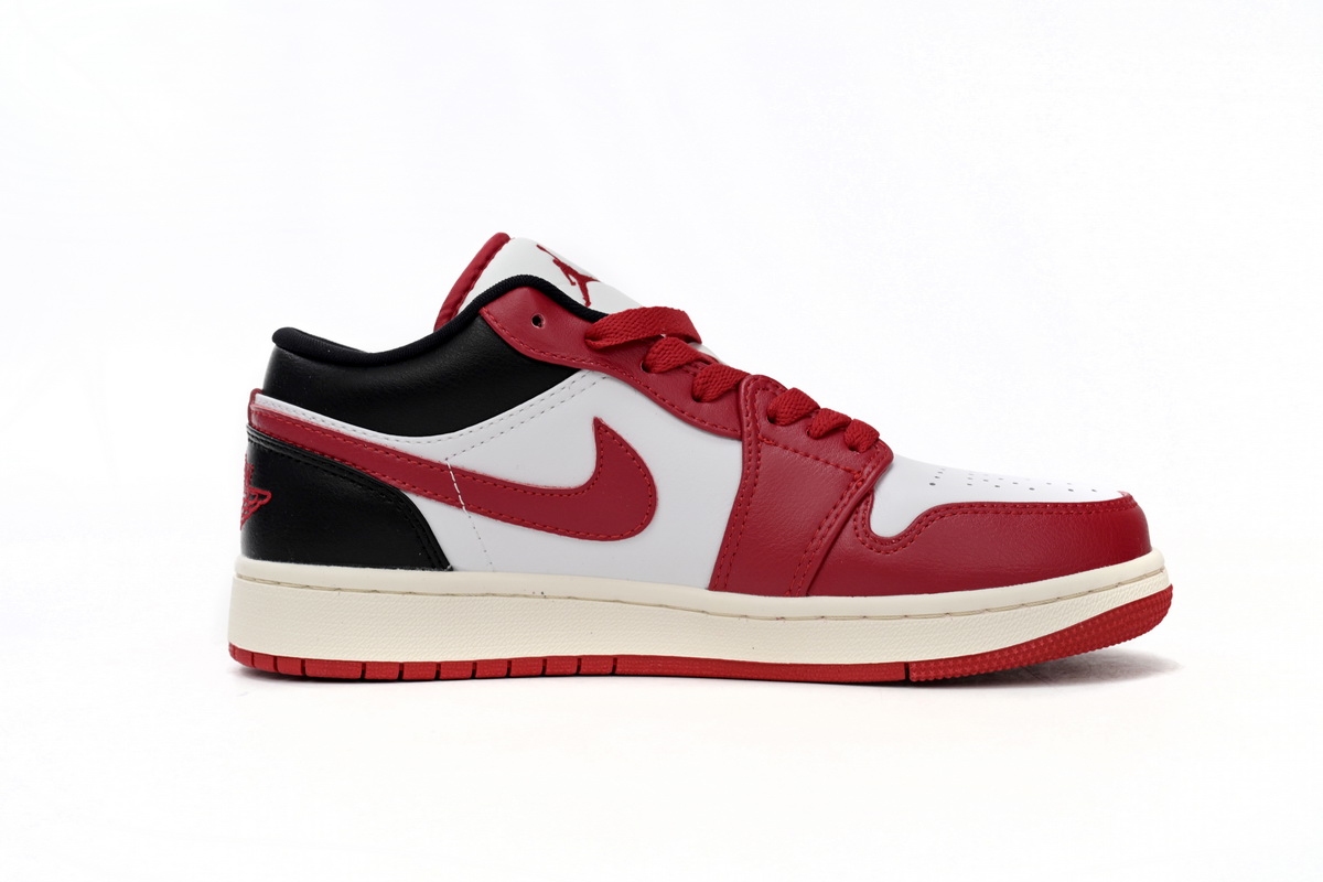 Jordan 1 Low Reverse Black Toe Replica,  DC0774-160, Replica Shoes