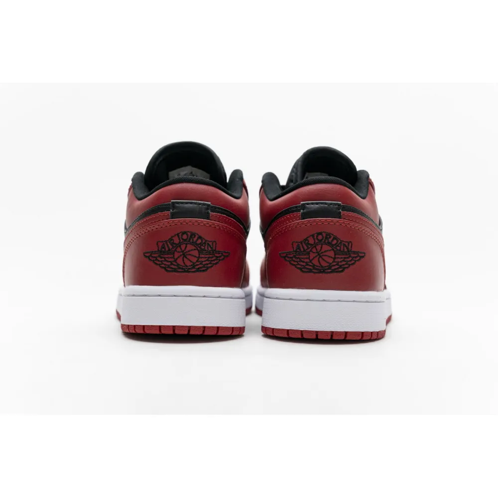 Jordan 1 Low Reverse Bred Replica, 553558-606, Replica Shoes