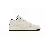 Jordan 1 Low SE Paint Splatter Replica, DH3295-100, Replica Shoes