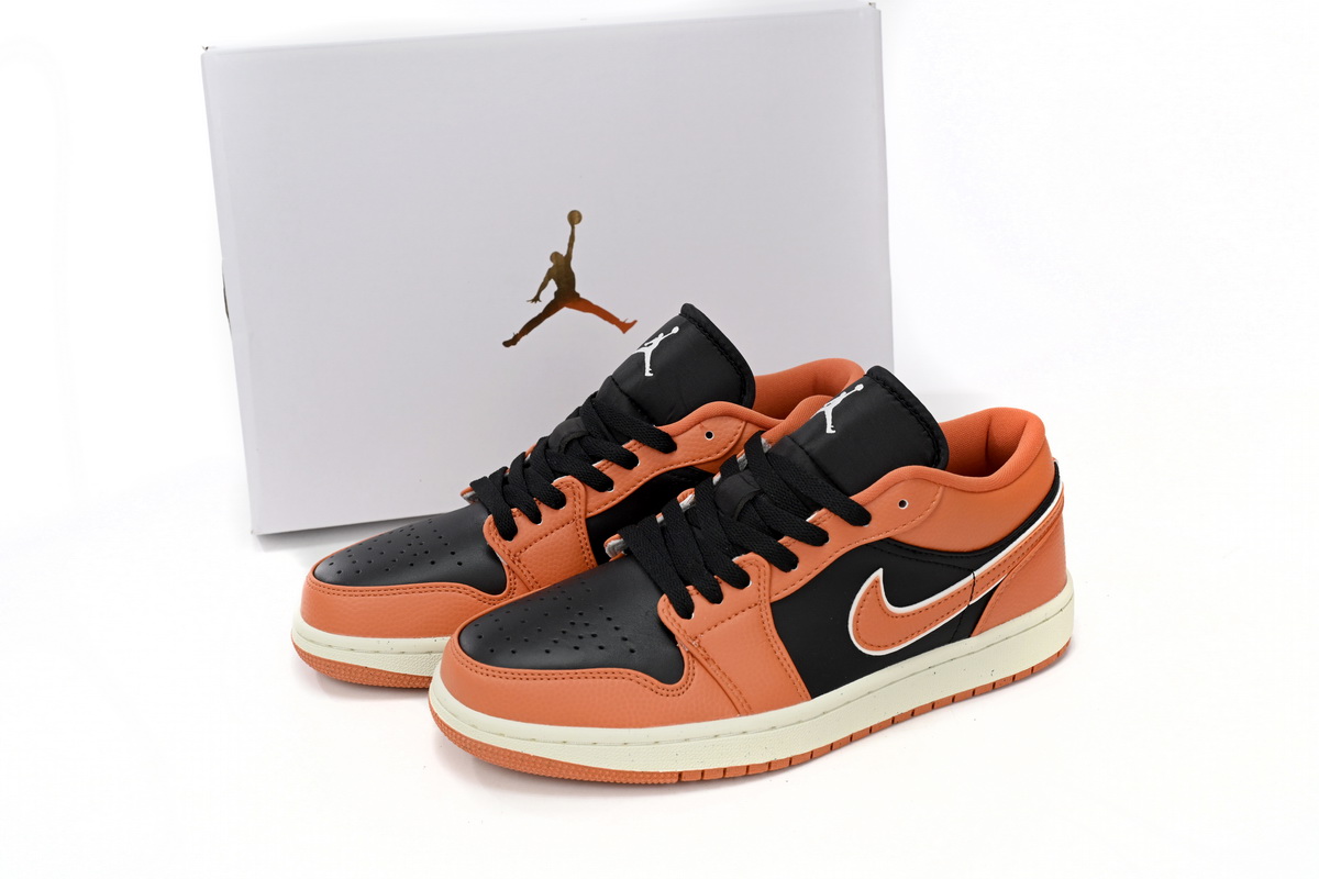 Jordan 1 Low SE Sport Spice Replica, DV1299-800, Replica Shoes