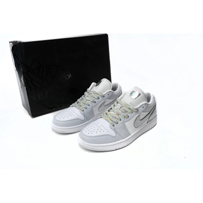 Jordan 1 Low SE Tear Away Silver Replica, DX6070-101, Replica Shoes 02