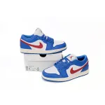 Jordan 1 Low Sport Blue Gym Red Replica, DC0774-416