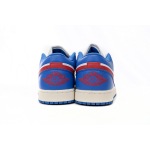 Jordan 1 Low Sport Blue Gym Red Replica, DC0774-416, Replica Shoes