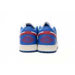 Jordan 1 Low Sport Blue Gym Red Replica, DC0774-416