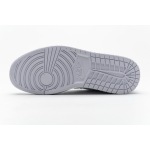 Jordan 1 Low Triple White Tumbled Leather Replica, 553558-130, Replica Shoes