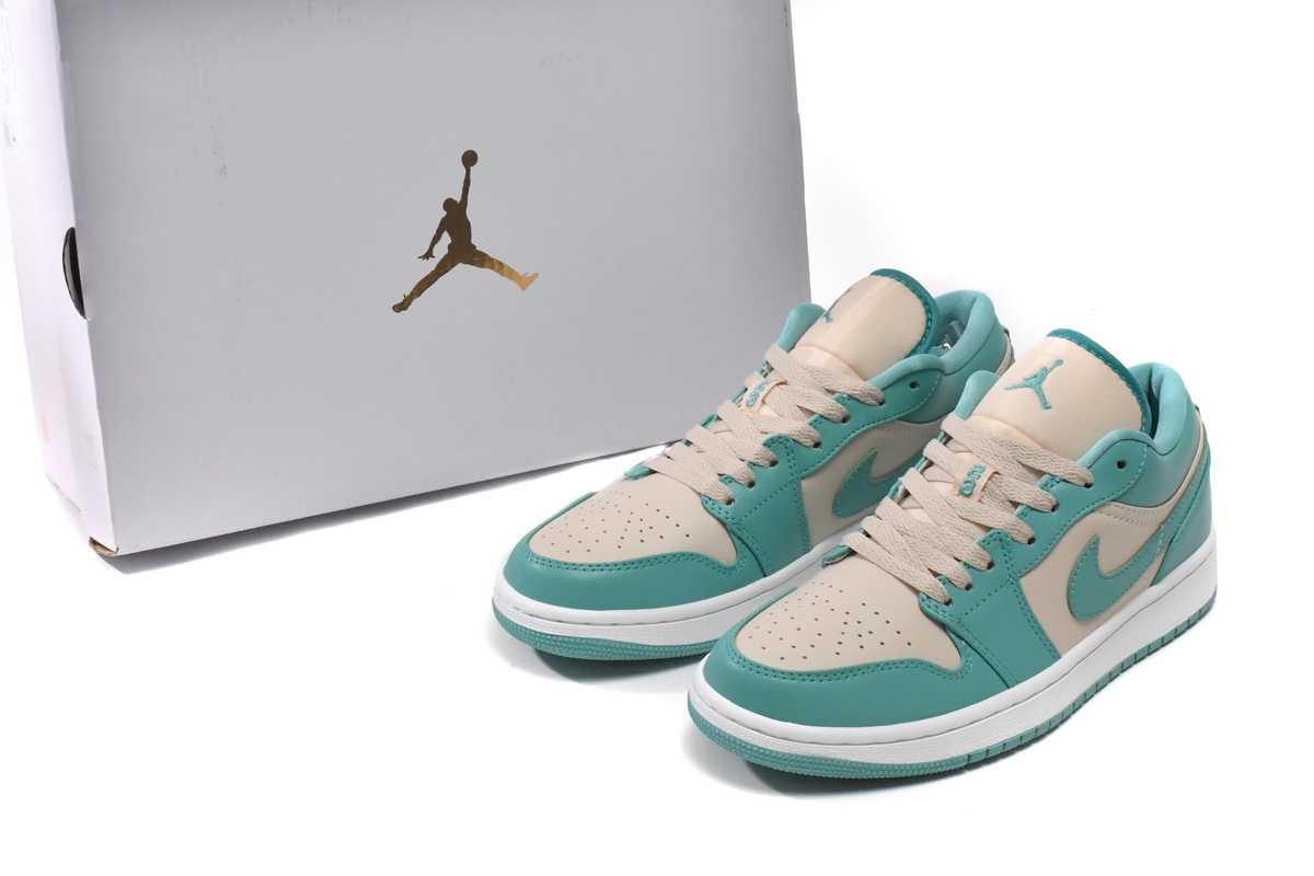 Jordan 1 Low Tropical Teal Replica,  DC0774-131, Replica Shoes