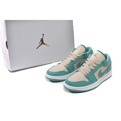 Jordan 1 Low Tropical Teal Replica,  DC0774-131, Replica Shoes 02