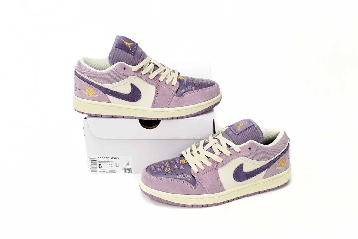 Jordan 1 Low Unity Replica, DR8057-500, Replica Shoes