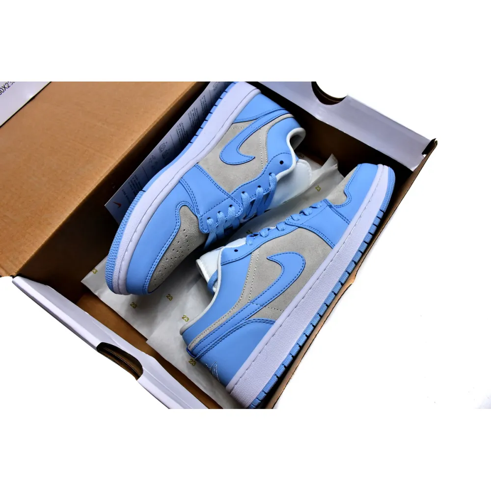 Jordan 1 Low University Blue Replica,  DC0774-050