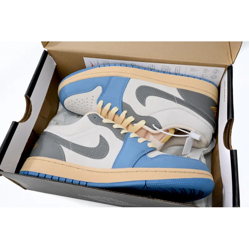 Jordan 1 Low Vintage UNC Grey Replica, DZ5376-469