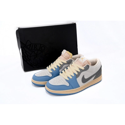 Jordan 1 Low Vintage UNC Grey Replica, DZ5376-469, Replica Shoes 02