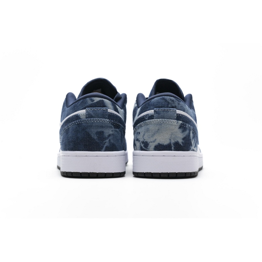 Jordan 1 Low Washed Denim Replica, CZ8455-100, Replica Shoes