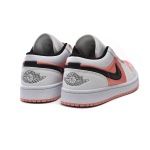 Jordan 1 Low White Light Madder Root Replica, DM8960-801, Replica Shoes
