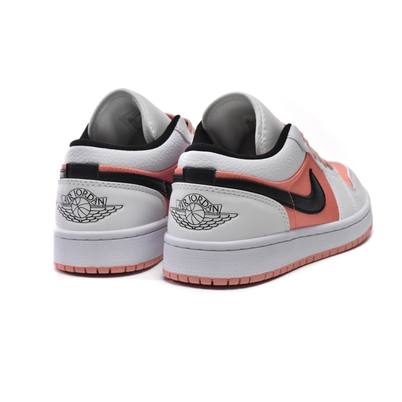 Jordan 1 Low White Light Madder Root Replica, DM8960-801, Replica Shoes