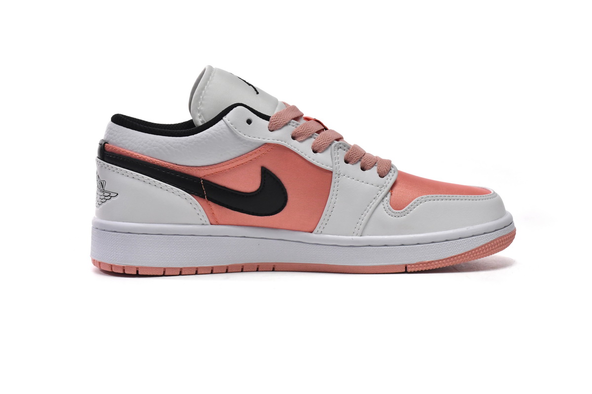 Jordan 1 Low White Light Madder Root Replica, DM8960-801, Replica Shoes