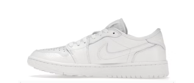 Jordan 1 Retro Low Golf Triple White Replica