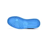 Jordan 1 Retro Low OG Black Dark Powder Blue Replica, CZ0790-104, Replica Shoes