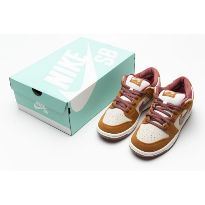 SB Dunk Low Pro Dark Russet Cedar Replica,BQ6817-202 02