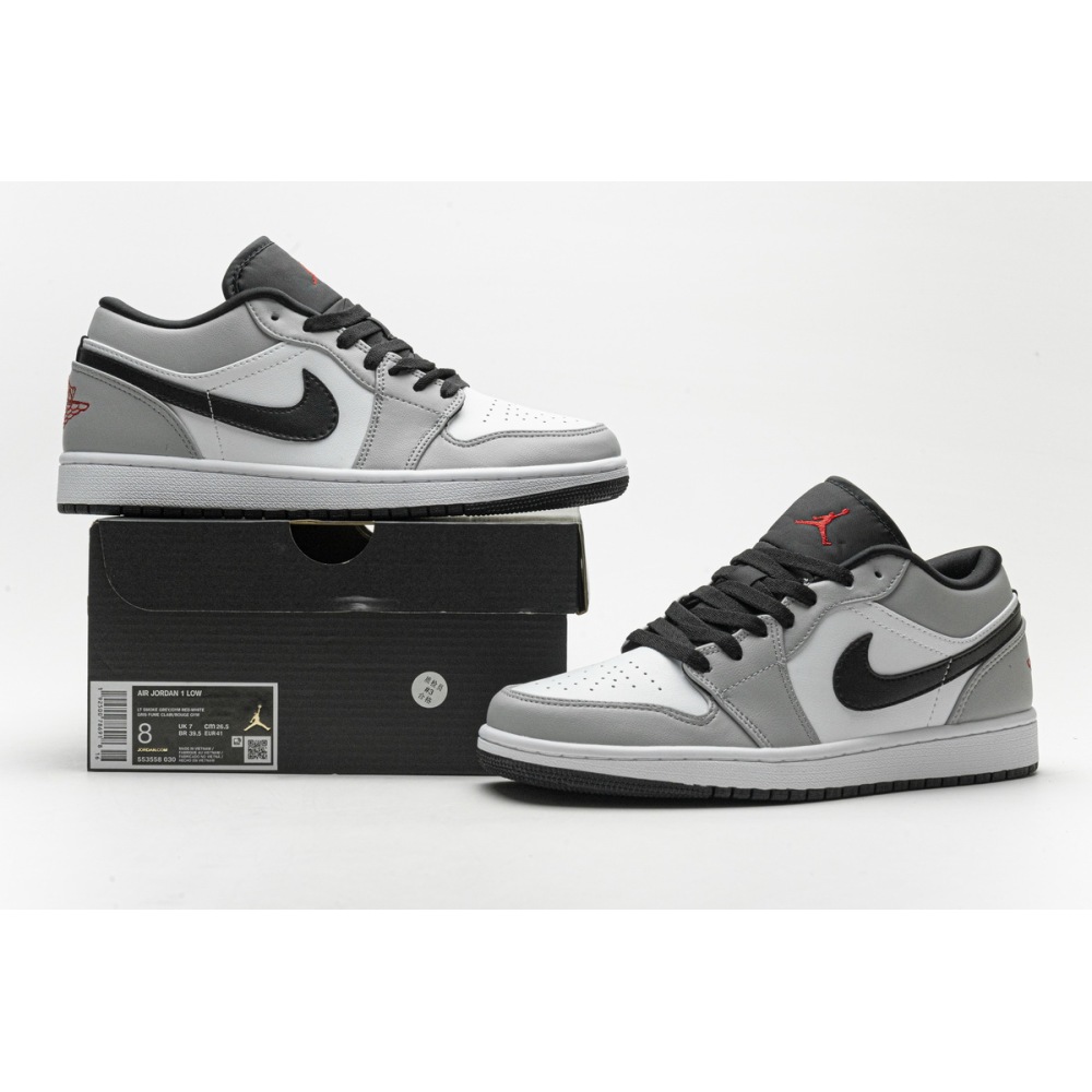 Jordan 1 Low Light Smoke Grey Replica, 553558-030, Replica Shoes