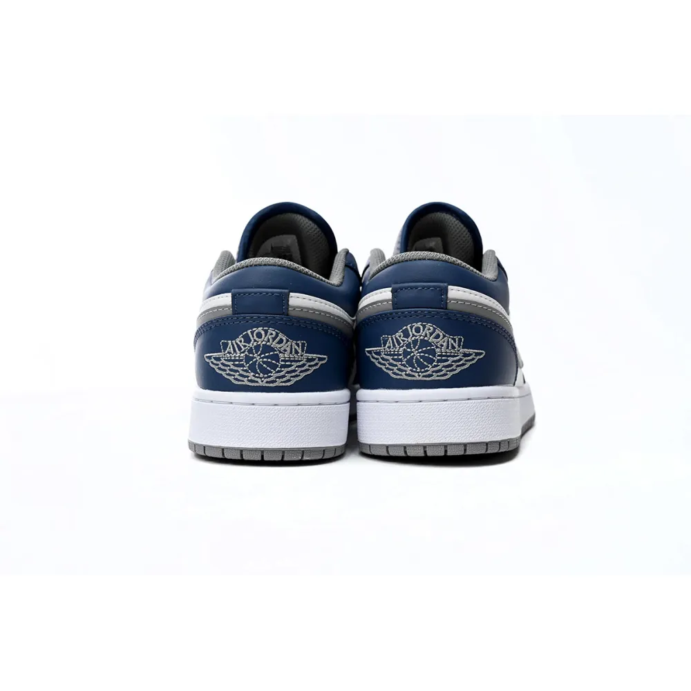 Jordan 1 Low True Blue Replica, 553558-412