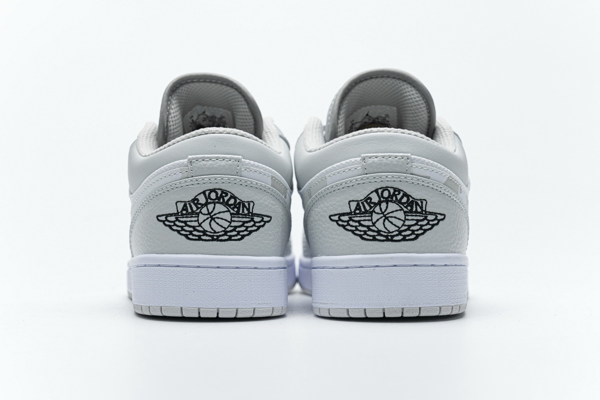 Jordan 1 Low White Camo Replica, DC9036-100, Replica Shoes