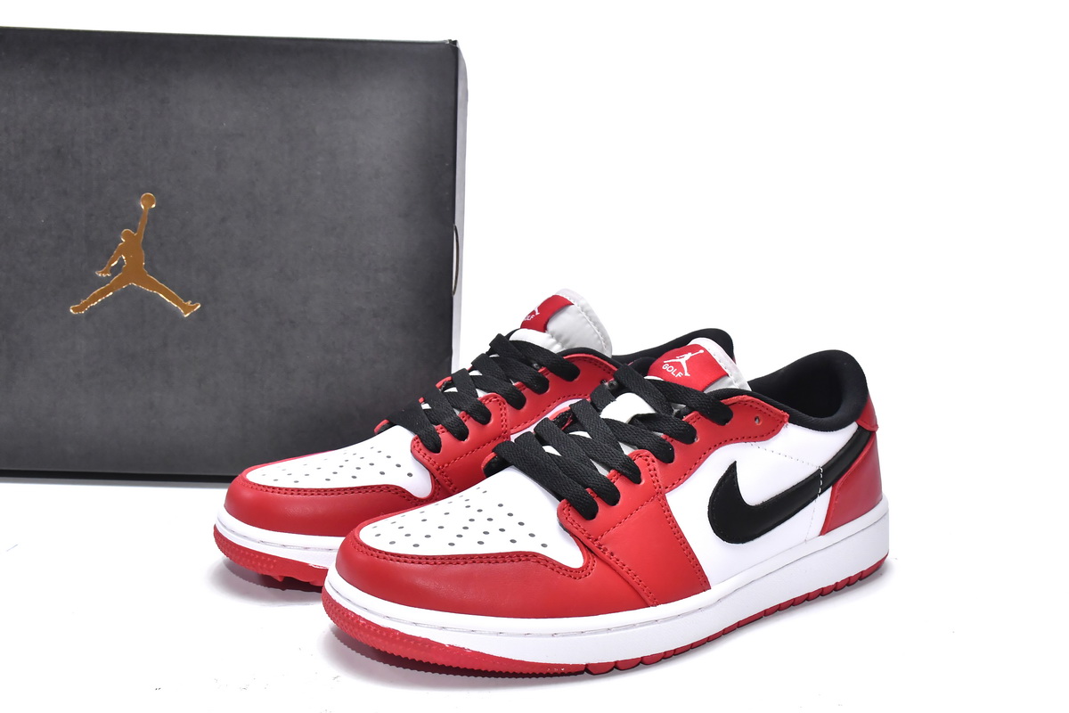 Jordan 1 Retro Low Golf Chicago Replica, DD9315-600, Replica Shoes