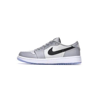 Jordan 1 Retro Low Golf Wolf Grey Replica, DD9315-002 01