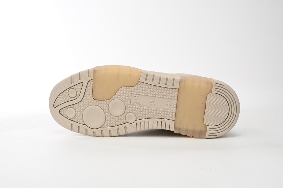 OFF-WHITE Out Of Office OOO Low Tops White Beige Replica, 0VIA25 9S21LEA00 10161