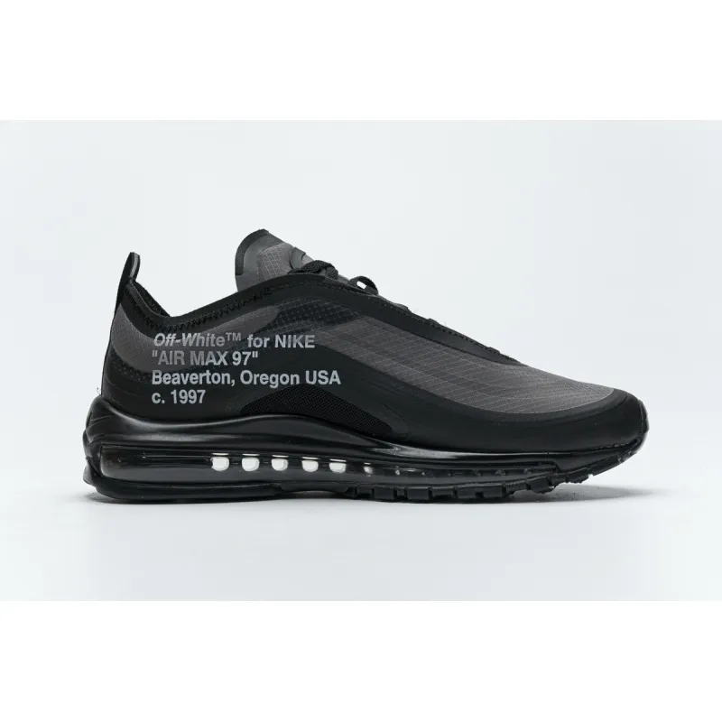 Air Max 97 Off-White Black Replica, AJ4585-001