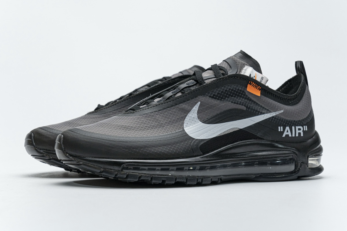 Air Max 97 Off-White Black Replica, AJ4585-001, Replica Shoes