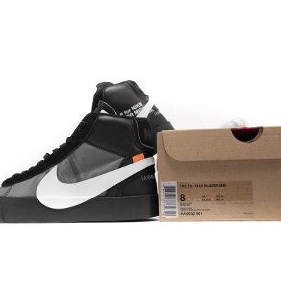 Blazer Mid Off-White Grim Reaper Replica, AA3832-001 02