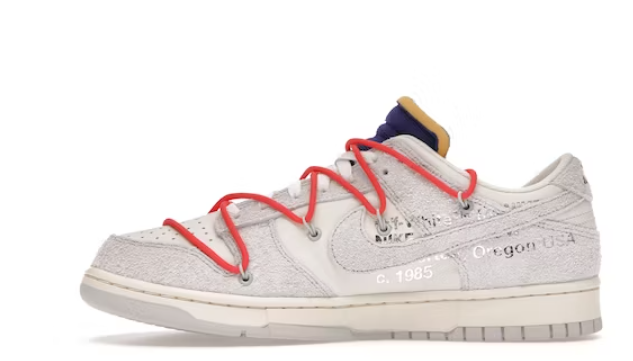 Dunk Low Off-White Lot 13 Replica,DJ0950-110
