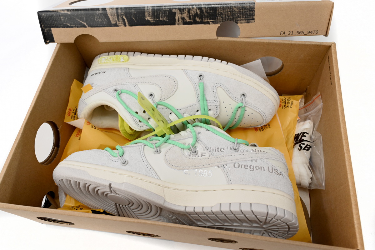 Dunk Low Off-White Lot 14 Replica,DJ0950-106