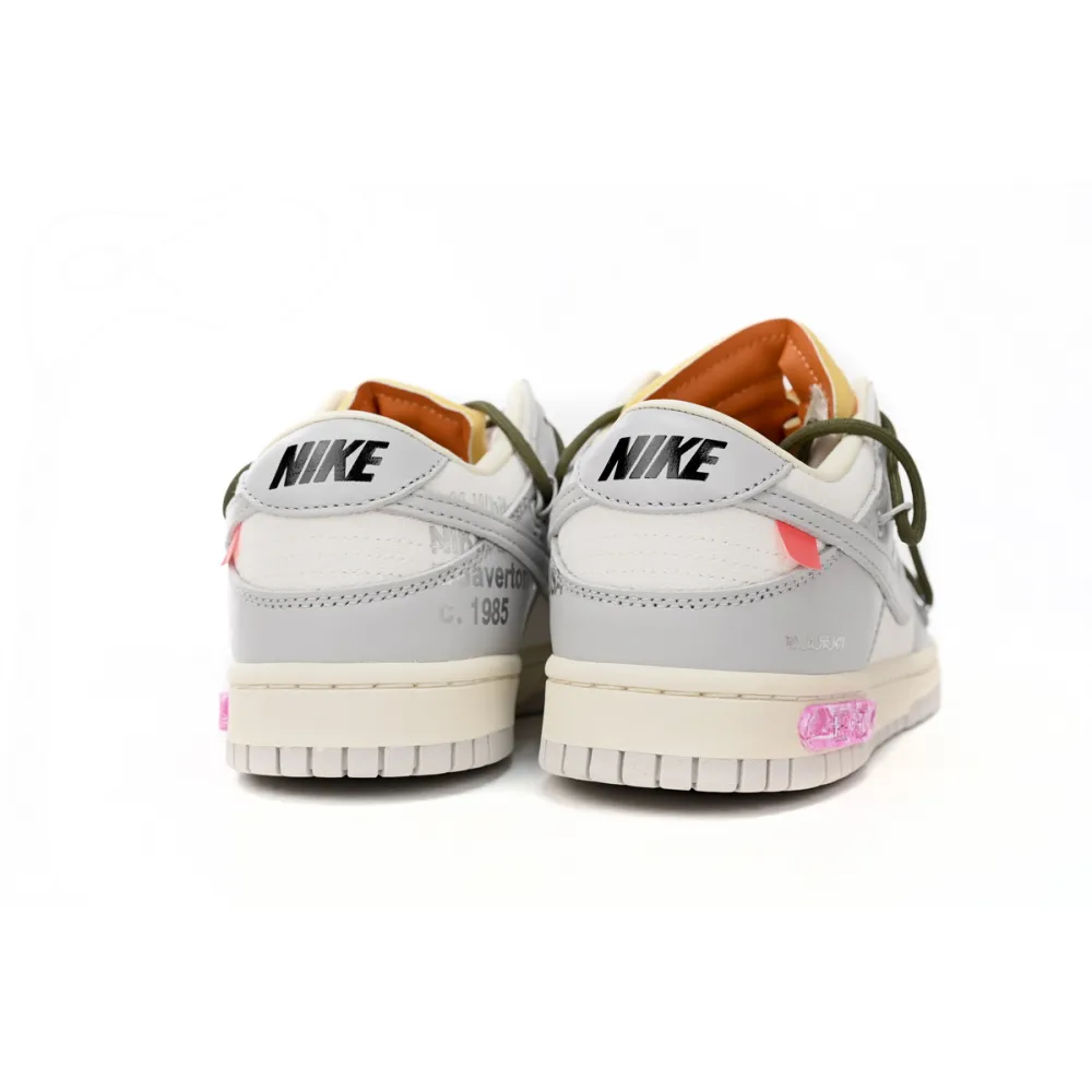 Dunk Low Off-White Lot 22 Replica,DM1602-124