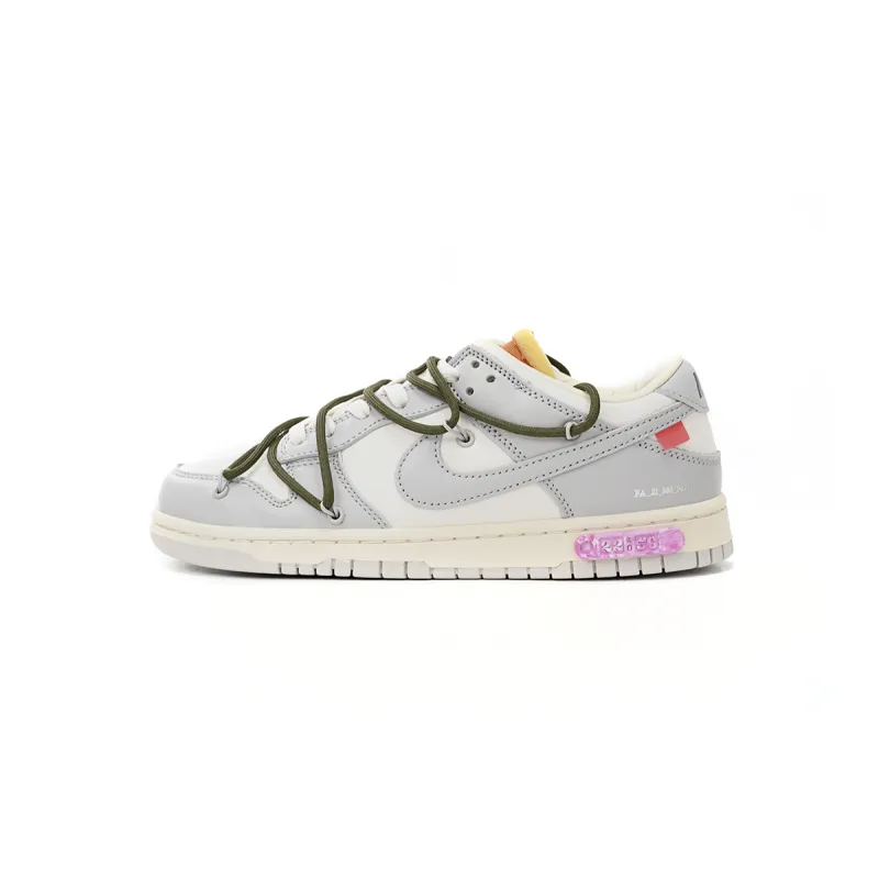 Dunk Low Off-White Lot 22 Replica,DM1602-124