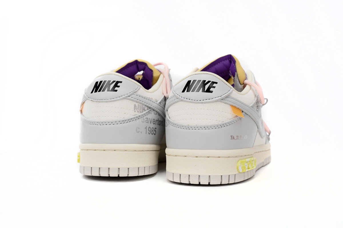 Dunk Low Off-White Lot 24 Replica,DM1602-119