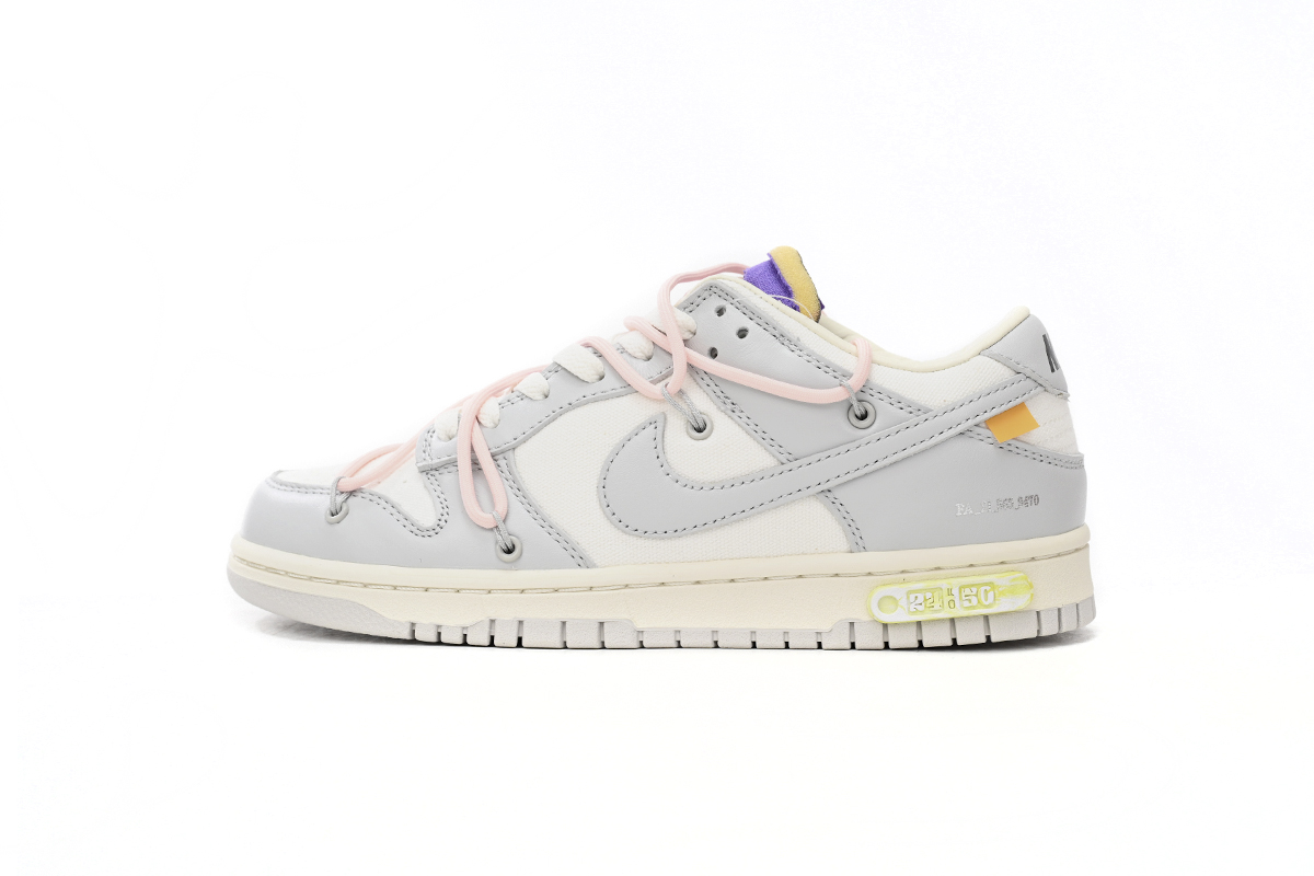 Dunk Low Off-White Lot 24 Replica,DM1602-119