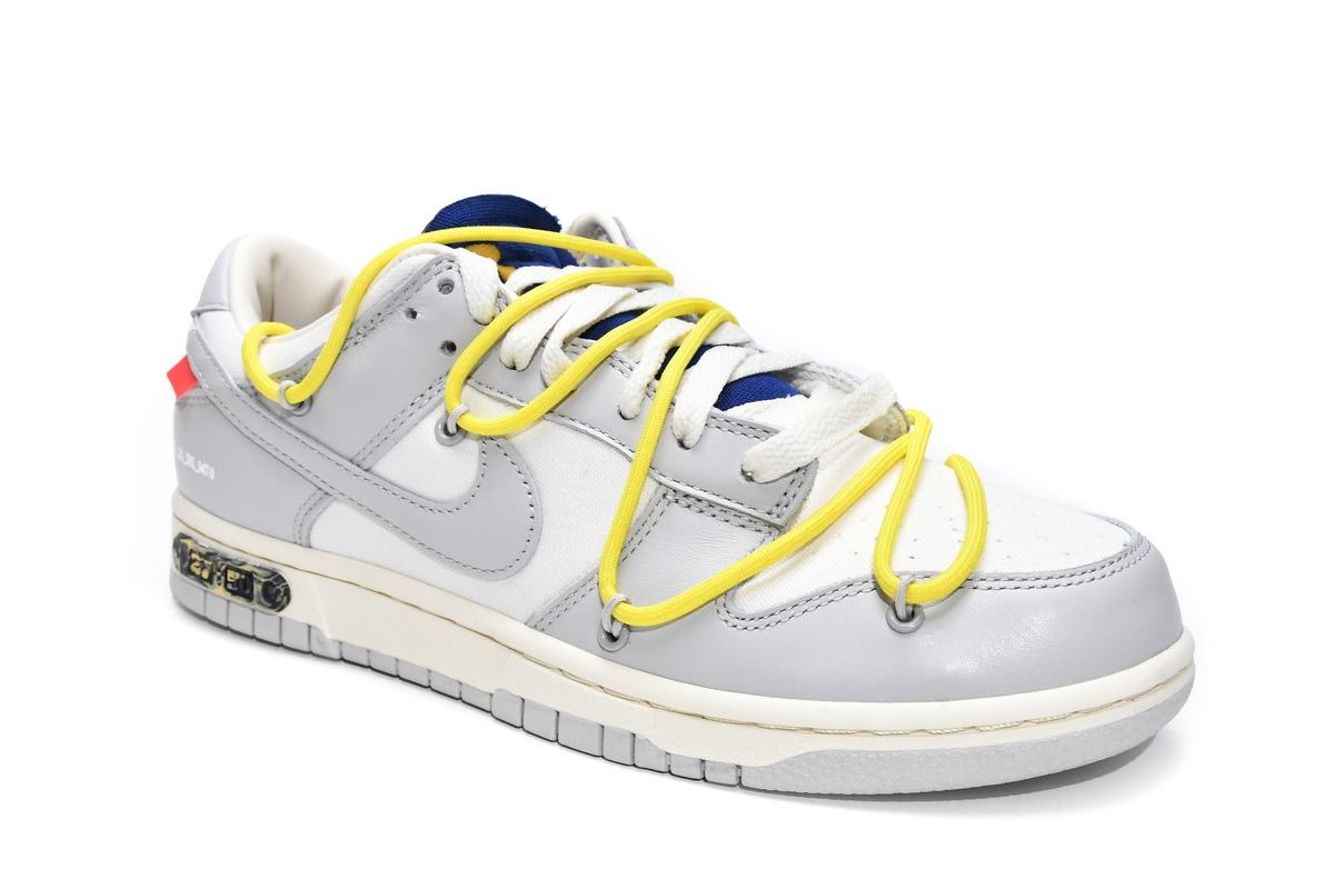 Dunk Low Off-White Lot 27 Replica,DM1602-120