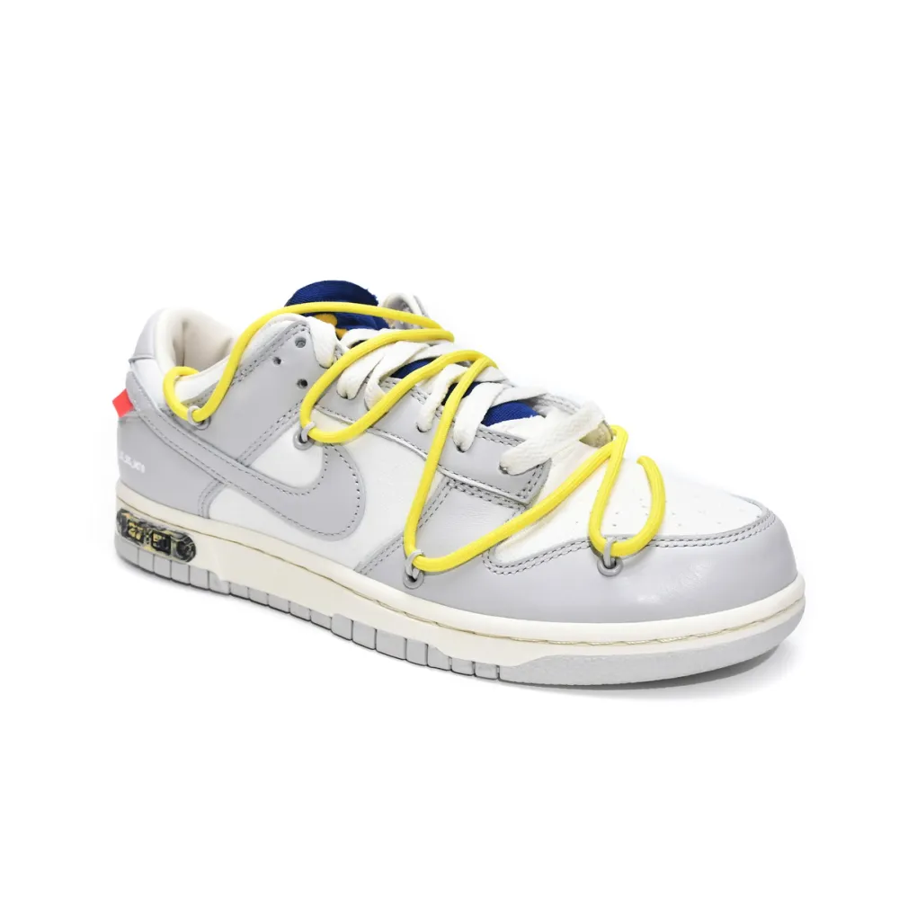 Dunk Low Off-White Lot 27 Replica,DM1602-120