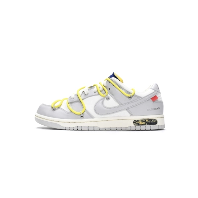 Dunk Low Off-White Lot 27 Replica,DM1602-120 01